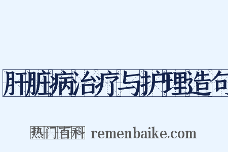 肝脏病治疗与护理造句是什么意思的图片